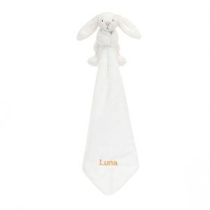 Personalised Bashful Luxe Bunny Luna Soother